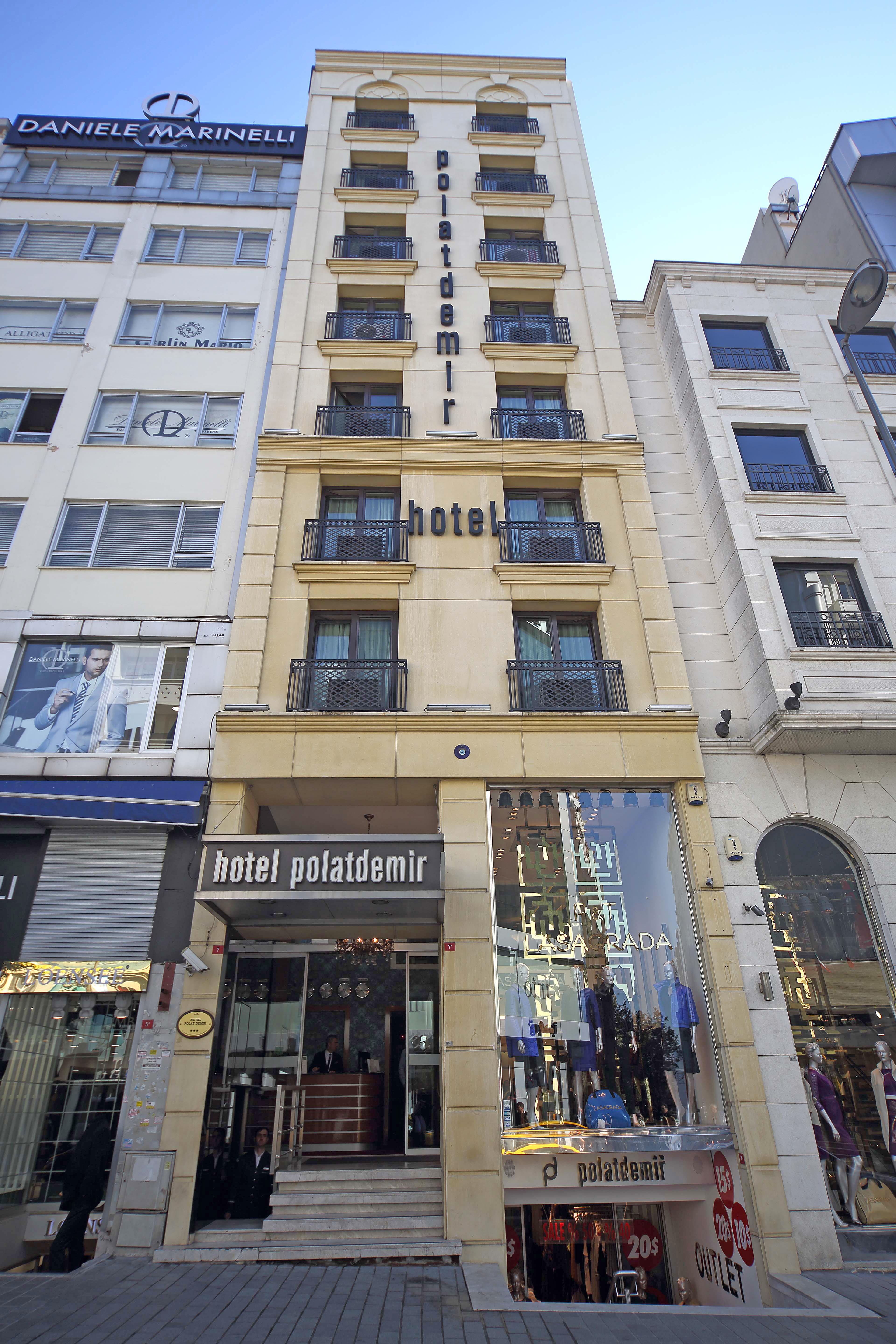 Polatdemir Hotel Istanboel Buitenkant foto